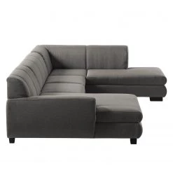 Loftscape Canapé panoramique Lefroy I - Tissage à plat - Gris foncé - Méridienne courte à gauche / longue à droite (vue de face) - Sans fonction -Canapés Soldes Magasin 1000186913 210323 15294202642 DETAILS P000000001000186913