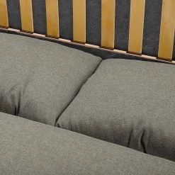 Fredriks Canapé convertible Latina XXI - Imitation cuir / Tissé à plat - Noir / Gris - Largeur : 150 cm -Canapés Soldes Magasin 1000188971 191203 11543800457 DETAILS P000000001000188971