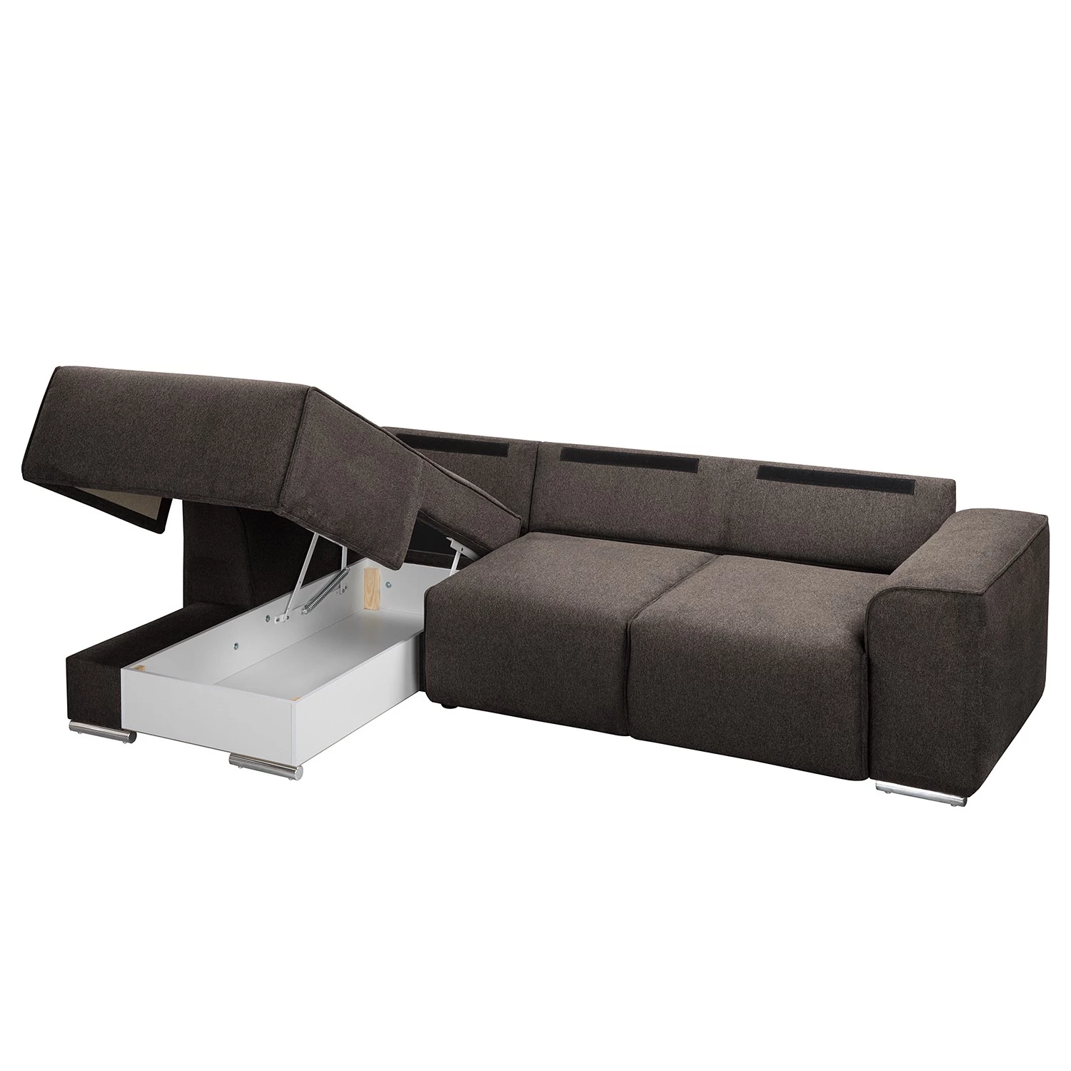 Fredriks Canapé d’angle Mambai - Noix de muscade - Méridienne longue à gauche (vue de face) 3 Fredriks Canapé d’angle Mambai - Noix de muscade - Méridienne longue à gauche (vue de face) – Image 3