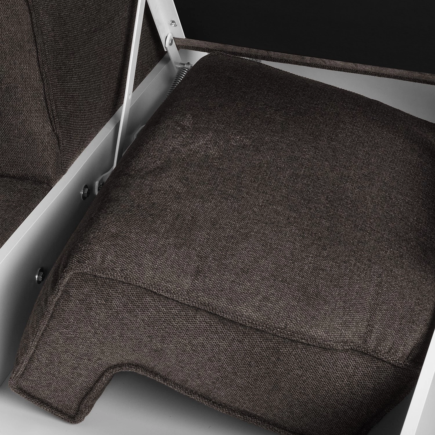 Fredriks Canapé d’angle Mambai - Noix de muscade - Méridienne longue à gauche (vue de face) 16 Fredriks Canapé d’angle Mambai - Noix de muscade - Méridienne longue à gauche (vue de face) – Image 16