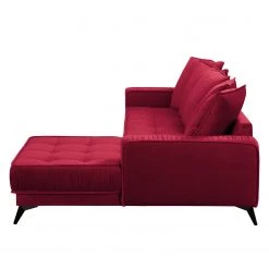 Jack & Alice Canapé d’angle Machado - Rouge - Méridienne courte à droite (vue de face) -Canapés Soldes Magasin 1000189522 191011 18363100781 DETAILS P000000001000189522