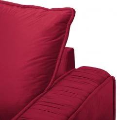 Jack & Alice Canapé d’angle Machado - Rouge - Méridienne courte à droite (vue de face) -Canapés Soldes Magasin 1000189522 191011 18363200785 DETAILS P000000001000189522