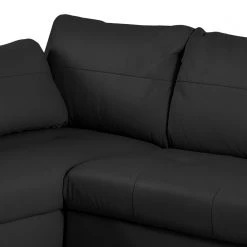 Loftscape Canapé d’angle Monserrat - Cuir véritable / Imitation cuir - Noir - Méridienne courte à gauche (vue de face) - Fonction couchage -Canapés Soldes Magasin 1000189567 191016 15024400083 DETAILS P000000001000189567