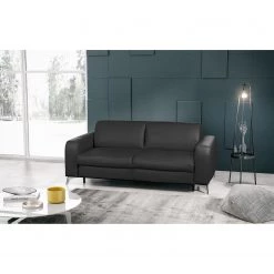 Loftscape Canapé convertible Formosa - Cuir véritable - Noir -Canapés Soldes Magasin 1000189629 191016 15040600577 MOOD DETAILS P000000001000189629 mood
