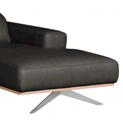 Loftscape Canapé d’angle Iglesia - Cuir véritable - Cuir Nadra: Noir - Méridienne courte à droite (vue de face) - Argenté - Hêtre 19 Loftscape Canapé d’angle Iglesia - Cuir véritable - Cuir Nadra: Noir - Méridienne courte à droite (vue de face) - Argenté - Hêtre -Canapés Soldes Magasin 1000189637 200102 11281200147 DETAILS P000000001000189637