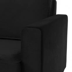 Loftscape Canapé Radon I (2-places) - Velours Ravi: Noir -Canapés Soldes Magasin 1000192163 191128 11102100267 DETAILS P000000001000192163