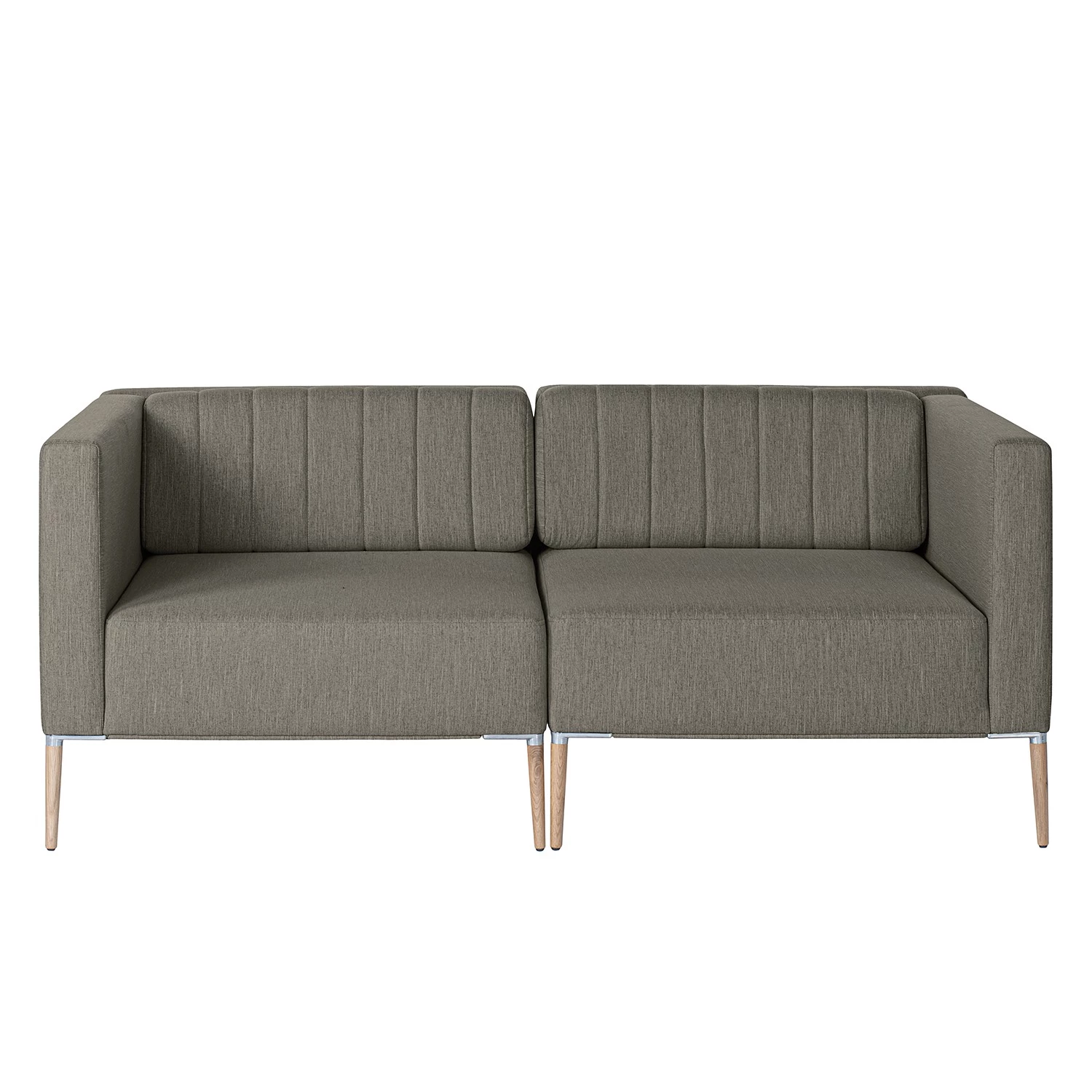 Norrwood Canapé Luparo I (2-3 places) - Tissu Meara: Gris 2 Norrwood Canapé Luparo I (2-3 places) - Tissu Meara: Gris – Image 2