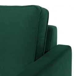 Loftscape Canapé d’angle Radon I - Velours Ravi: Vert vieilli - Méridienne longue à droite (vue de face) -Canapés Soldes Magasin 1000192304 191128 11122101551 DETAILS P000000001000192304