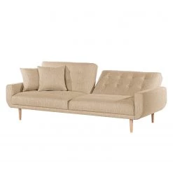 Norrwood Canapé convertible Vaise I - Velours - Tissu Meara: Beige -Canapés Soldes Magasin 1000192863 191204 13422800573 DETAILS P000000001000192863