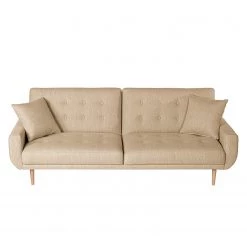 Norrwood Canapé convertible Vaise I - Velours - Tissu Meara: Beige -Canapés Soldes Magasin 1000192863 191204 13422800574 DETAILS P000000001000192863