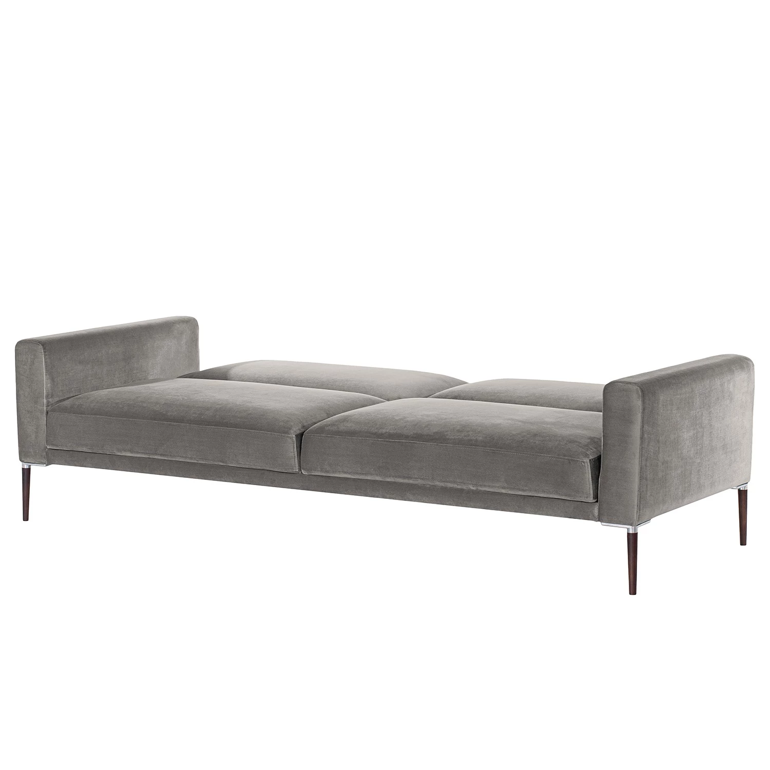 Norrwood Canapé convertible Sauvo I - Velours - Velours Ravi: Taupe 4 Norrwood Canapé convertible Sauvo I - Velours - Velours Ravi: Taupe – Image 4