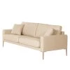 Norrwood Canapé Sauvo I (3 places) - Velours - Tissu Meara: Beige