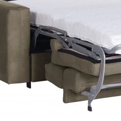 Loftscape Canapé d’angle Wissant I - Aspect cuir vieilli - Microfibre Bice: Marron foncé -Canapés Soldes Magasin 1000193002 191204 13435201958 DETAILS P000000001000193002