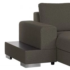 Loftscape Canapé d’angle Vassy - Tissu - Gris foncé - Méridienne courte à gauche (vue de face) - Plateau -Canapés Soldes Magasin 1000193024 200630 11461200024 DETAILS P000000001000193024