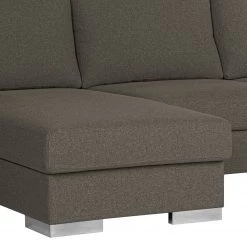 Loftscape Canapé d’angle Vassy - Tissu - Gris foncé - Méridienne courte à gauche (vue de face) - Plateau -Canapés Soldes Magasin 1000193024 200630 11461200025 DETAILS P000000001000193024