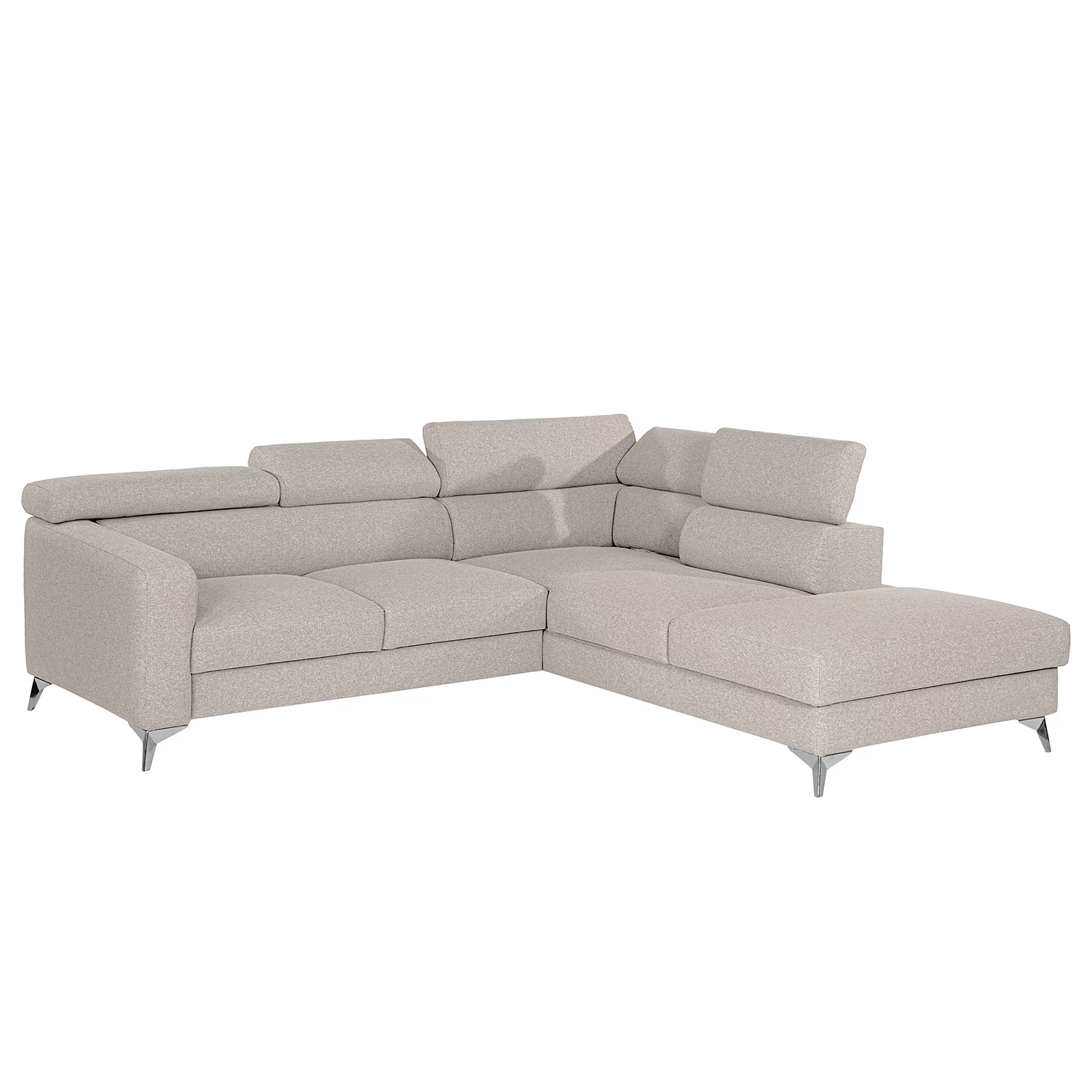 Loftscape Canapé d’angle Nonza II - Tissu - Cachemire - Méridienne longue à droite (vue de face) 2 Loftscape Canapé d’angle Nonza II - Tissu - Cachemire - Méridienne longue à droite (vue de face) – Image 2