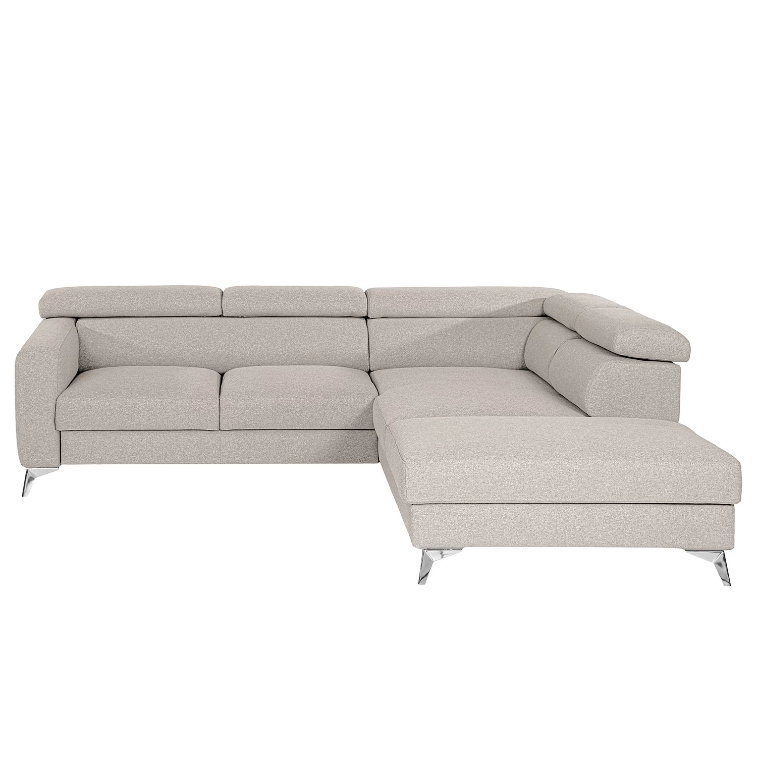 Loftscape Canapé d’angle Nonza II - Tissu - Cachemire - Méridienne longue à droite (vue de face) 5 Loftscape Canapé d’angle Nonza II - Tissu - Cachemire - Méridienne longue à droite (vue de face) – Image 5