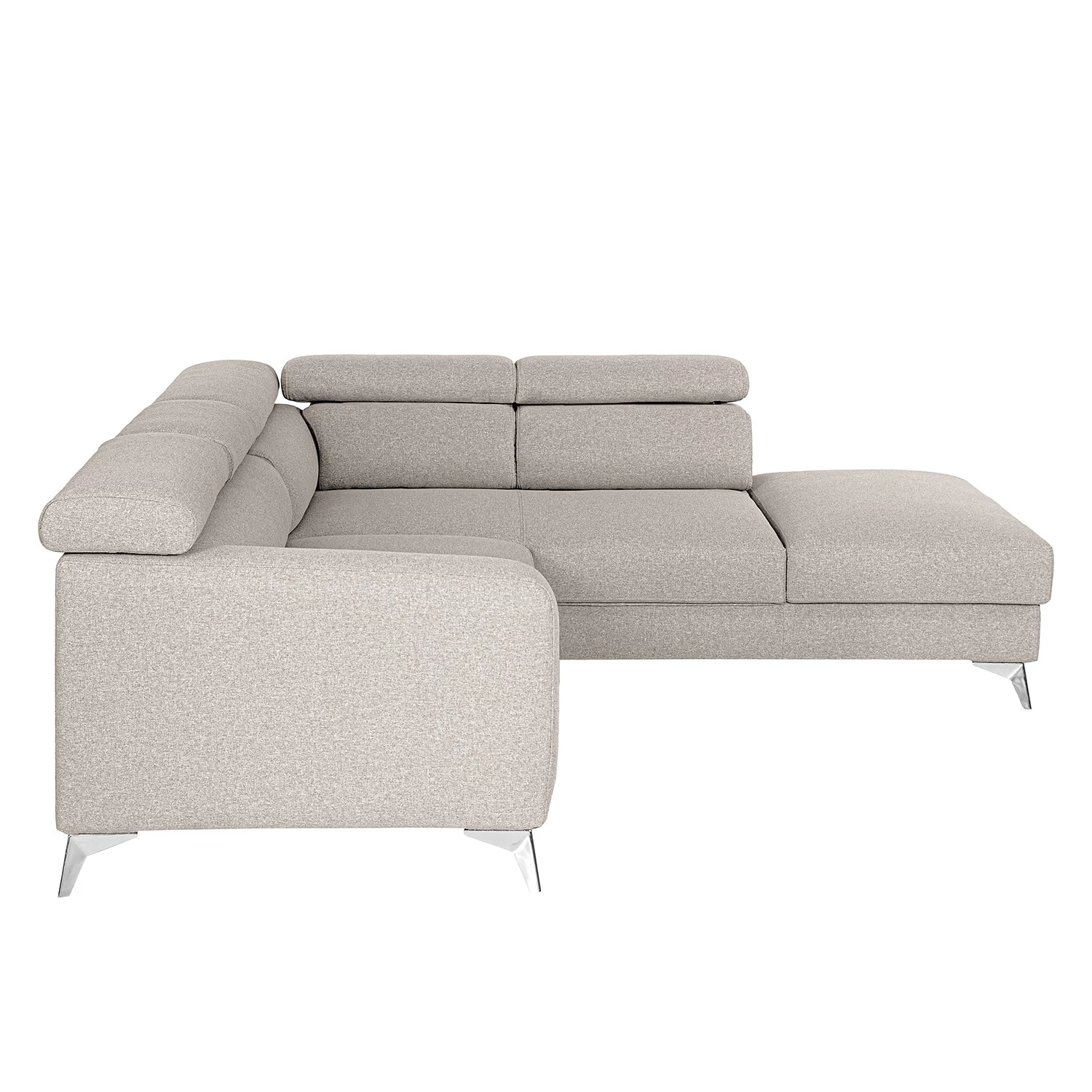 Loftscape Canapé d’angle Nonza II - Tissu - Cachemire - Méridienne longue à droite (vue de face) 6 Loftscape Canapé d’angle Nonza II - Tissu - Cachemire - Méridienne longue à droite (vue de face) – Image 6