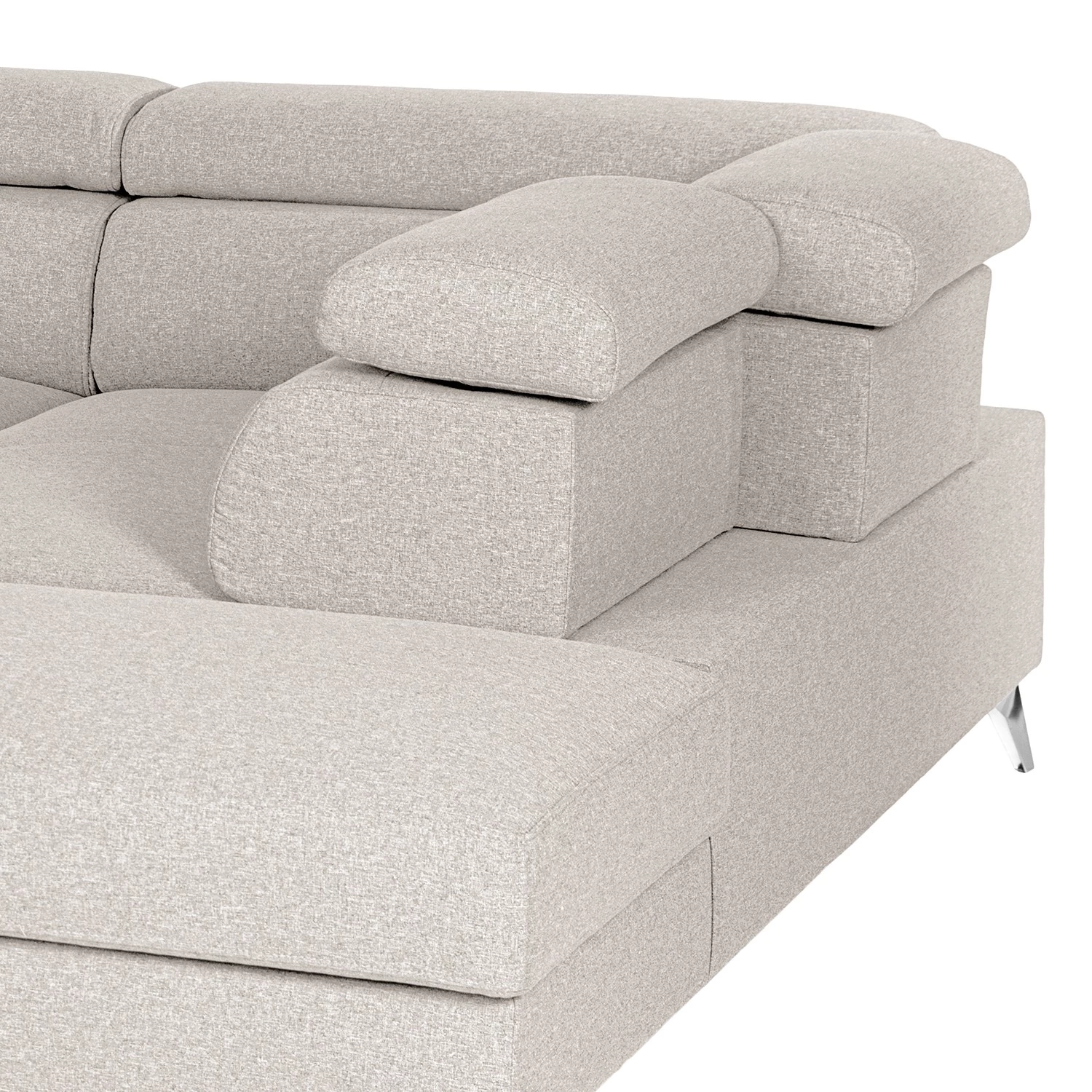 Loftscape Canapé d’angle Nonza II - Tissu - Cachemire - Méridienne longue à droite (vue de face) 13 Loftscape Canapé d’angle Nonza II - Tissu - Cachemire - Méridienne longue à droite (vue de face) – Image 13