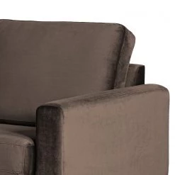 Norrwood Canapé d’angle Sauvo I - Velours - Velours Ravi: Marron - Méridienne courte à gauche (vue de face) -Canapés Soldes Magasin 1000193062 191204 13443202755 DETAILS P000000001000193062