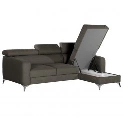 Loftscape Canapé d’angle Nonza I - Tissu - Gris foncé - Méridienne courte à droite (vue de face) 16 Loftscape Canapé d’angle Nonza I - Tissu - Gris foncé - Méridienne courte à droite (vue de face) -Canapés Soldes Magasin 1000193065 220214 040 DETAILS P000000001000193065