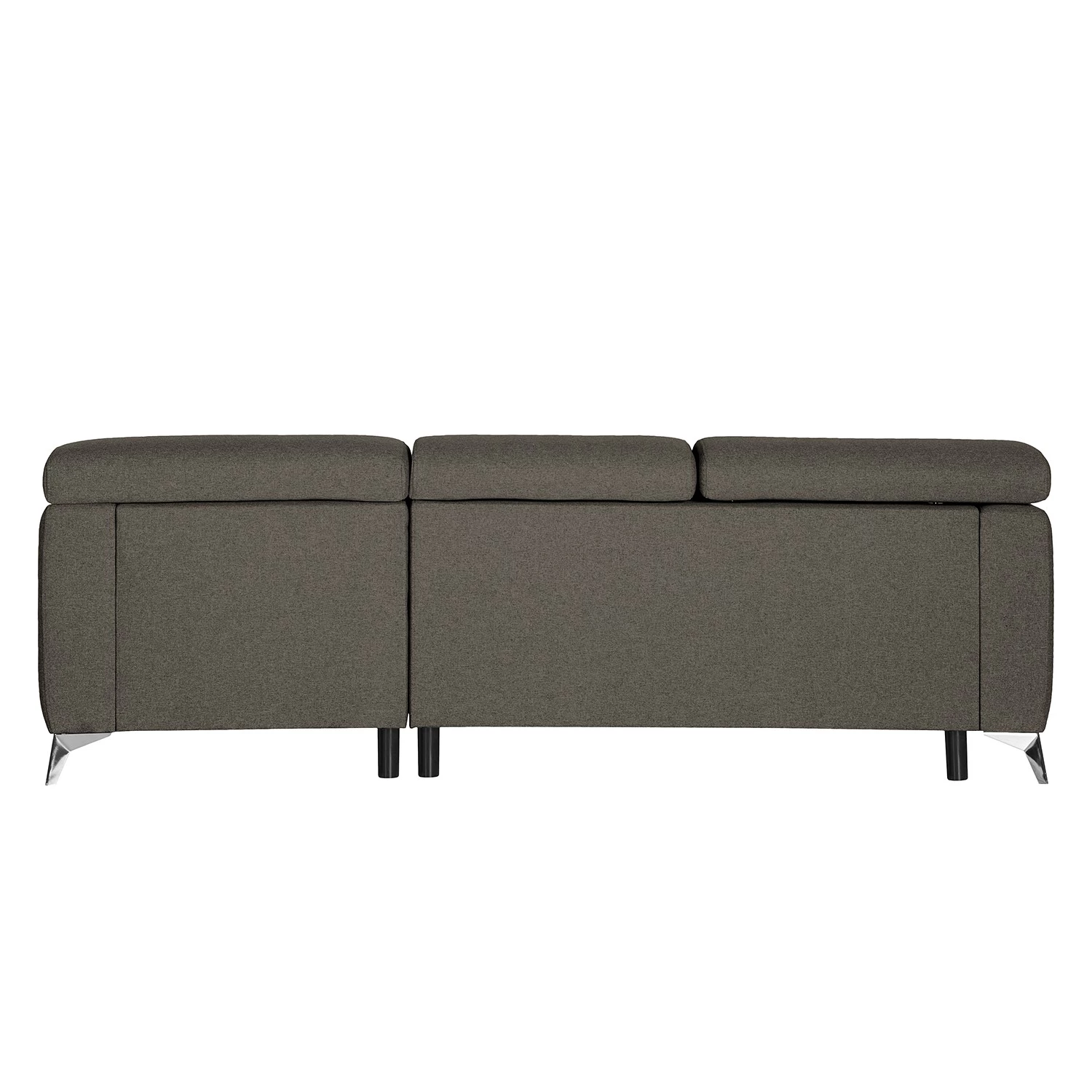 Loftscape Canapé d’angle Nonza I - Tissu - Gris foncé - Méridienne courte à droite (vue de face) 6 Loftscape Canapé d’angle Nonza I - Tissu - Gris foncé - Méridienne courte à droite (vue de face) – Image 6