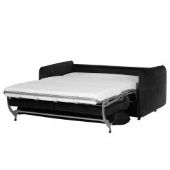 Norrwood Canapé convertible Kayla I - Velours - Velours Ravi: Noir -Canapés Soldes Magasin 1000193830 191212 16451400195 DETAILS P000000001000193830