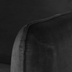 Norrwood Canapé convertible Kayla I - Velours - Velours Ravi: Noir -Canapés Soldes Magasin 1000193830 191212 16451500200 DETAILS P000000001000193830