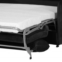 Norrwood Canapé convertible Kayla I - Velours - Velours Ravi: Noir -Canapés Soldes Magasin 1000193830 191212 16451500203 DETAILS P000000001000193830