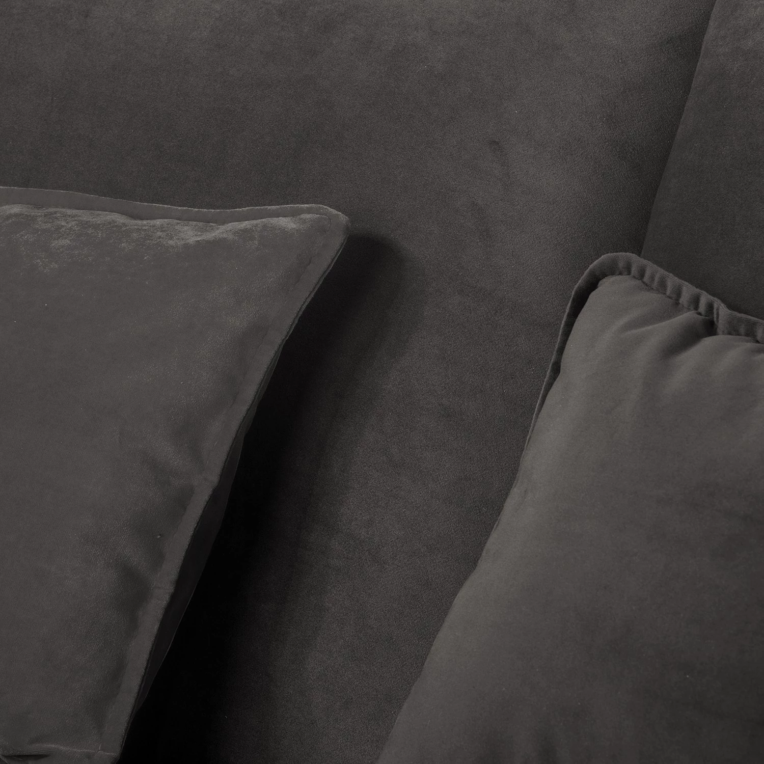 Fredriks Canapé d’angle Paimio - Velours - Gris - Méridienne courte à gauche (vue de face) 6 Fredriks Canapé d’angle Paimio - Velours - Gris - Méridienne courte à gauche (vue de face) – Image 6