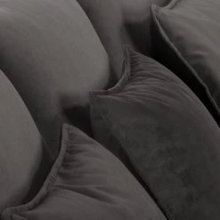 Fredriks Canapé d’angle Paimio - Velours - Gris - Méridienne courte à gauche (vue de face) 17 Fredriks Canapé d’angle Paimio - Velours - Gris - Méridienne courte à gauche (vue de face) -Canapés Soldes Magasin 1000194159 191216 16241200339 DETAILS P000000001000194159