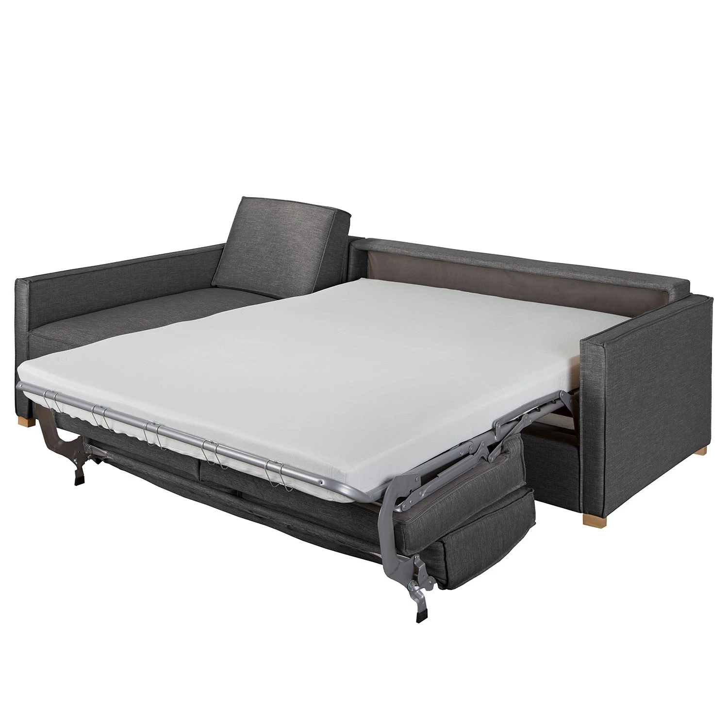 Fredriks Canapé d’angle Posio - Tissu - Gris foncé - Méridienne courte à gauche (vue de face) 6 Fredriks Canapé d’angle Posio - Tissu - Gris foncé - Méridienne courte à gauche (vue de face) – Image 6