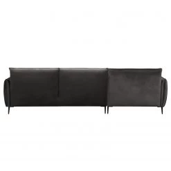 Jack & Alice Canapé d’angle Narpio - Velours - Gris - Méridienne courte à gauche (vue de face) -Canapés Soldes Magasin 1000194194 191216 16244000709 DETAILS P000000001000194194