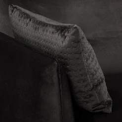 Jack & Alice Canapé d’angle Narpio - Velours - Gris - Méridienne courte à gauche (vue de face) -Canapés Soldes Magasin 1000194194 191216 16244000712 DETAILS P000000001000194194