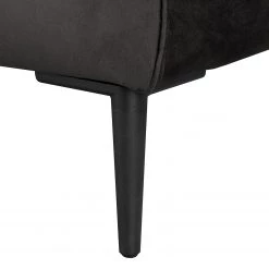 Jack & Alice Canapé d’angle Narpio - Velours - Gris - Méridienne courte à gauche (vue de face) -Canapés Soldes Magasin 1000194194 191216 16244100716 DETAILS P000000001000194194