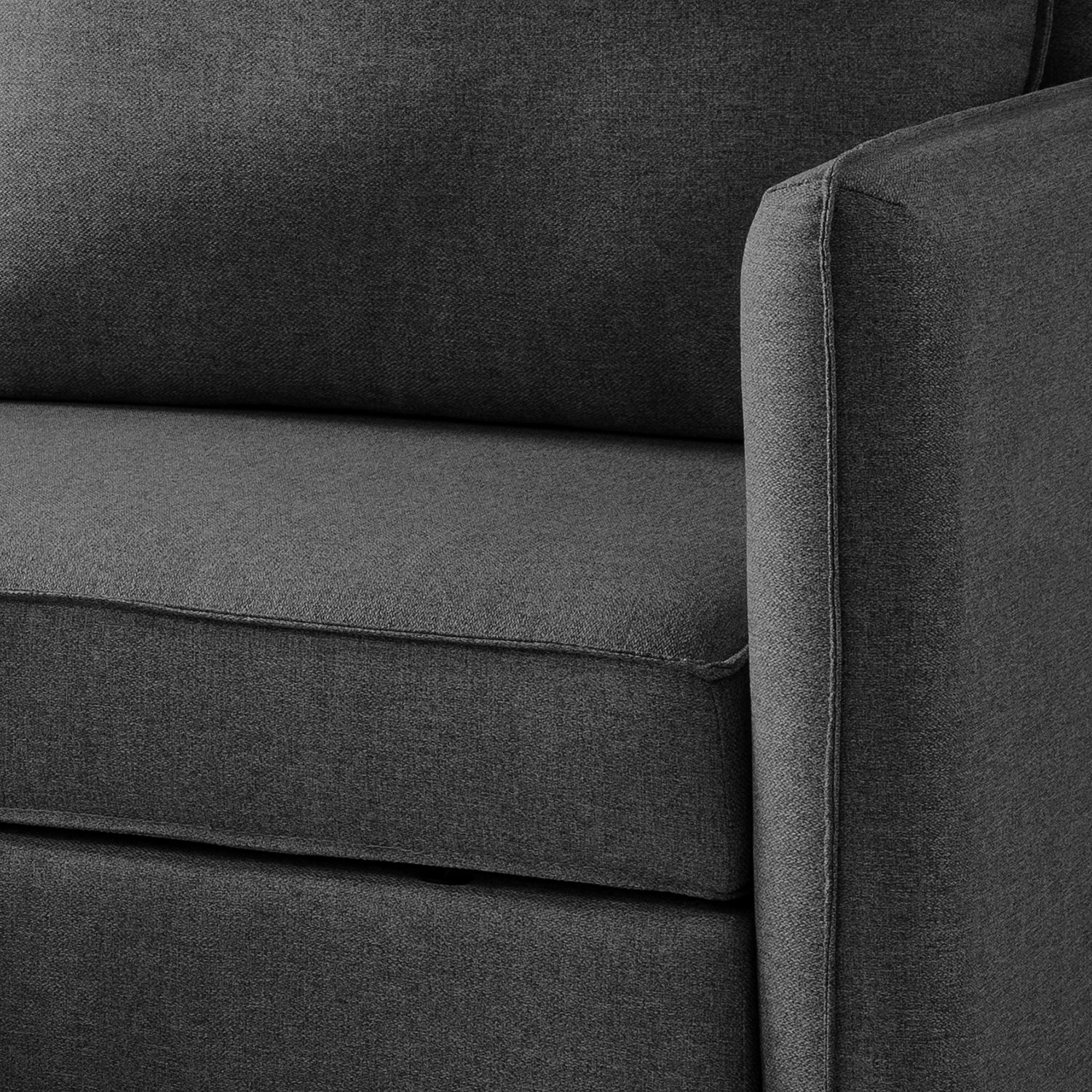 Fredriks Canapé d’angle Lavara IV - Tissu - Gris foncé 8 Fredriks Canapé d’angle Lavara IV - Tissu - Gris foncé – Image 8