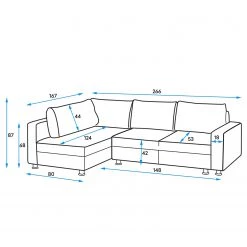 Fredriks Canapé d’angle Upwell II - Microfibre - Marron - Méridienne longue à gauche (vue de face) 37 Fredriks Canapé d’angle Upwell II - Microfibre - Marron - Méridienne longue à gauche (vue de face) -Canapés Soldes Magasin 1000196286 200224 14475500902 SKETCH DETAILS P000000001000196286 sketch
