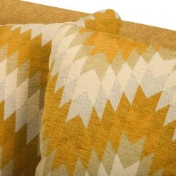 Ridgevalley Canapé Colares (3 places) - Tissu - Safran -Canapés Soldes Magasin 1000196881 200117 09415400040 DETAILS P000000001000196881