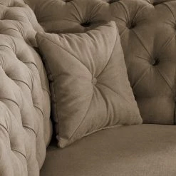 Maison Belfort Canapé Callas (3 places) - Microfibre - Cappuccino -Canapés Soldes Magasin 1000197058 200120 17460100033 DETAILS P000000001000197058