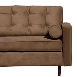 Jack & Alice Canapé d’angle Kosula - Microfibre - Marron café - Méridienne courte à gauche (vue de face) -Canapés Soldes Magasin 1000197093 200120 17460300133 DETAILS P000000001000197093