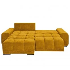 Fredriks Canapé d’angle Mimet - Microfibre Ranu: Jaune moutarde -Canapés Soldes Magasin 1000198734 200124 10254600282 DETAILS P000000001000198734