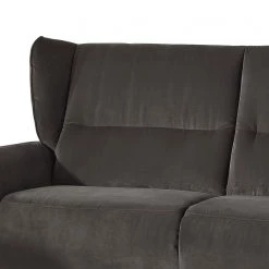 Fredriks Canapé Lehi (3 places) - Velours - Marron foncé -Canapés Soldes Magasin 1000199779 200225 14061000183 DETAILS P000000001000199779