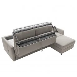 Fredriks Canapé d’angle Barbon - Tissage à plat - Gris clair - Largeur : 256 cm - Méridienne courte à droite (vue de face) 21 Fredriks Canapé d’angle Barbon - Tissage à plat - Gris clair - Largeur : 256 cm - Méridienne courte à droite (vue de face) -Canapés Soldes Magasin 1000199838 200225 14062400681 DETAILS P000000001000199838