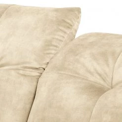 Fredriks Canapé d‘angle Atmore - Microfibre - Crème - Méridienne courte à gauche (vue de face) -Canapés Soldes Magasin 1000199970 220218 070 DETAILS P000000001000199970