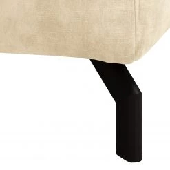 Fredriks Canapé d‘angle Atmore - Microfibre - Crème - Méridienne courte à gauche (vue de face) -Canapés Soldes Magasin 1000199970 220218 110 DETAILS P000000001000199970