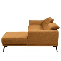 Fredriks Canapé d‘angle Basin I - Tissu - Jaune moutarde - Méridienne courte à droite (vue de face) -Canapés Soldes Magasin 1000199978 200304 06042100015 DETAILS P000000001000199978