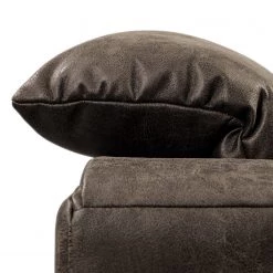 Fredriks Canapé d‘angle Basin II - Imitation cuir - Marron foncé - Méridienne courte à droite (vue de face) 16 Fredriks Canapé d‘angle Basin II - Imitation cuir - Marron foncé - Méridienne courte à droite (vue de face) -Canapés Soldes Magasin 1000199980 200410 12365300004 DETAILS P000000001000199980