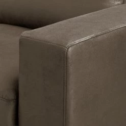 Fredriks Canapé d‘angle Denny I - Microfibre - Marron foncé - Méridienne courte à gauche (vue de face) -Canapés Soldes Magasin 1000199995 200205 11530600185 DETAILS P000000001000199995