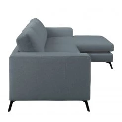 Fredriks Canapé d‘angle Denny II - Tissu - Bleu Gris - Méridienne courte à droite (vue de face) -Canapés Soldes Magasin 1000199999 200205 11530700243 DETAILS P000000001000199999
