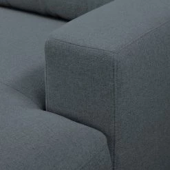 Fredriks Canapé d‘angle Denny II - Tissu - Bleu Gris - Méridienne courte à droite (vue de face) -Canapés Soldes Magasin 1000199999 200205 11530800252 DETAILS P000000001000199999